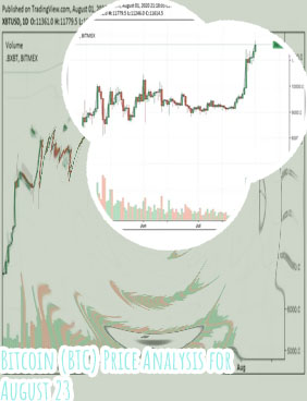 Bitcoin price in august