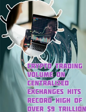 Centralized crypto exchanges saw trillion volume